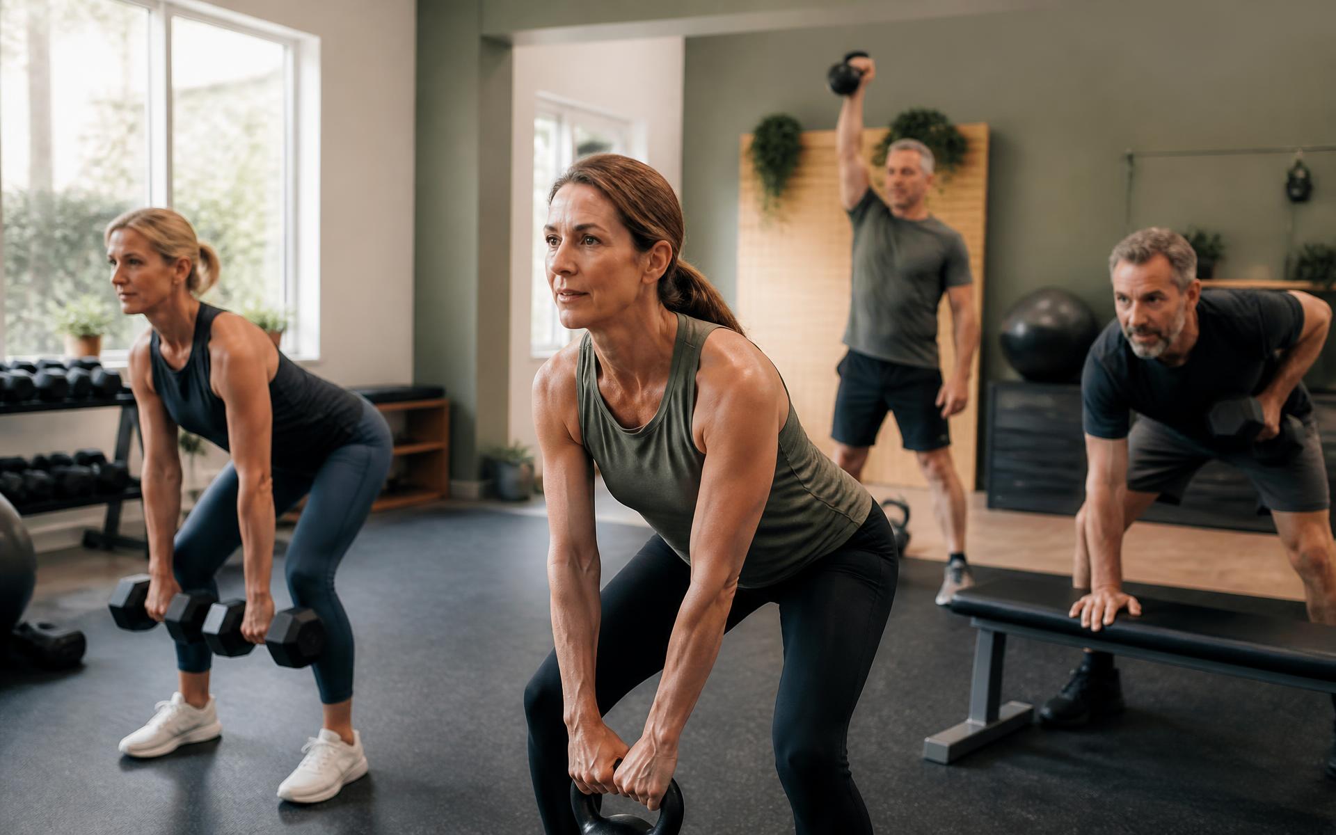 Groepstraining in het Beweegatelier in Kortemark